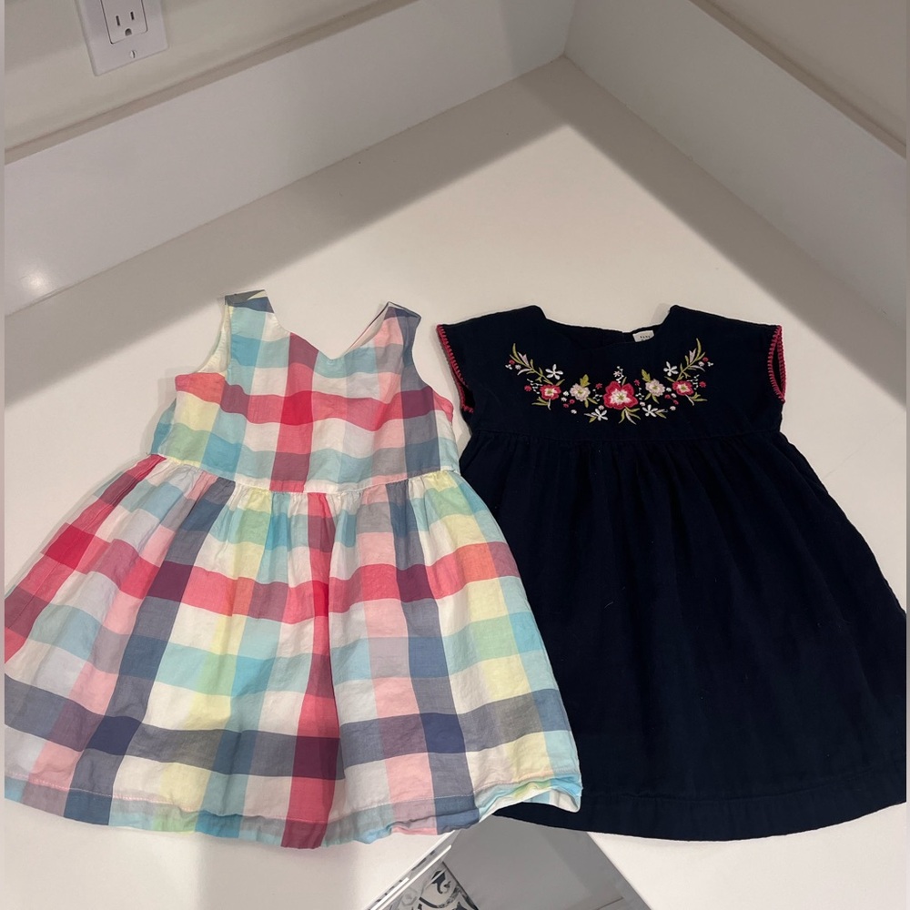 Baby Gap toddler 3T summer dress set of 2 bundle